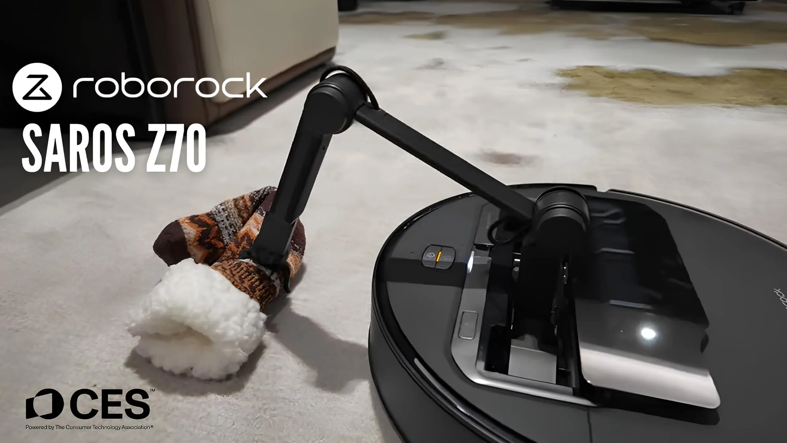 Il robot aspirapolvere con braccio meccanico è qui: Roborock Saros Z70