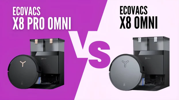 Comparatif Ecovacs X8 Pro Omni vs X8 Omni