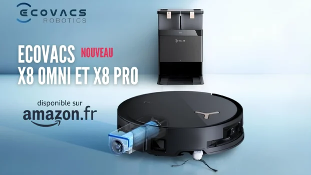 Lancement des Deebot X8 et X8 Pro Omni d'Ecovacs
