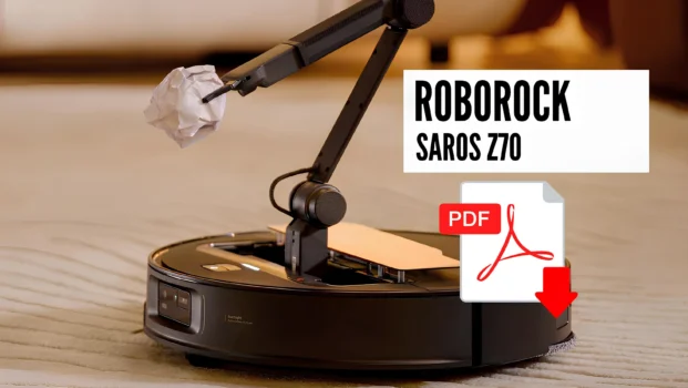 Manuel d'utilisation du Roborock Saros Z70