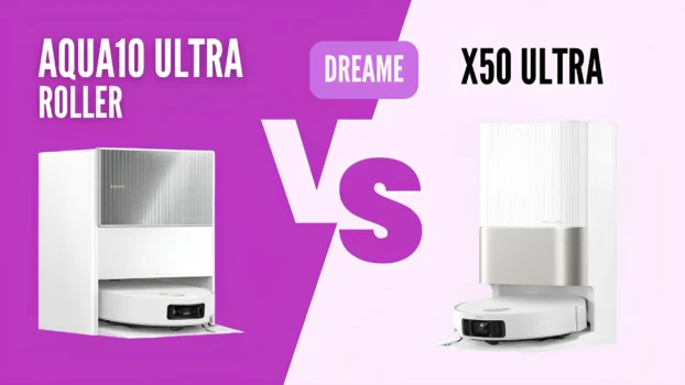 Comparatif Dreame Aqua10 Ultra Roller vs Dreame X50 Ultra